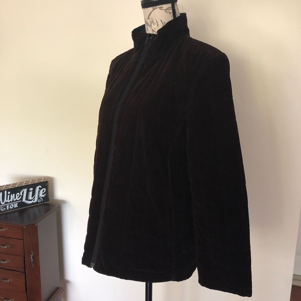 Hilary Radley Reversible Quilted Puffer Jacket